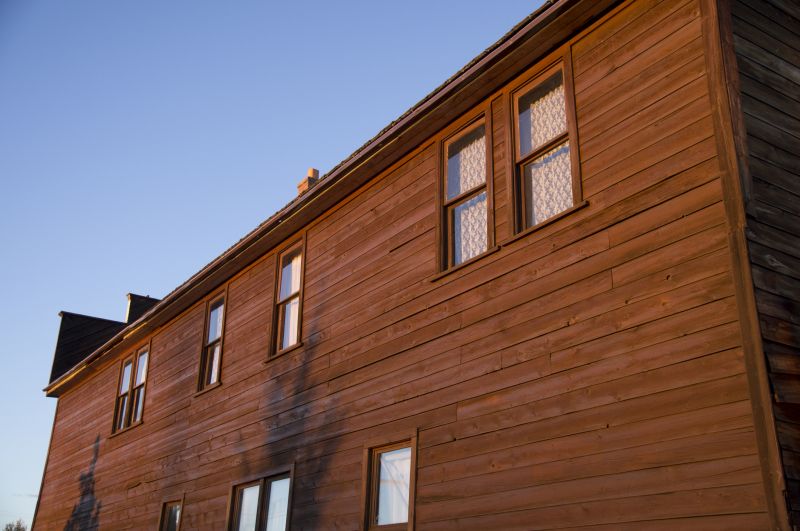Pine Wood Siding Installation